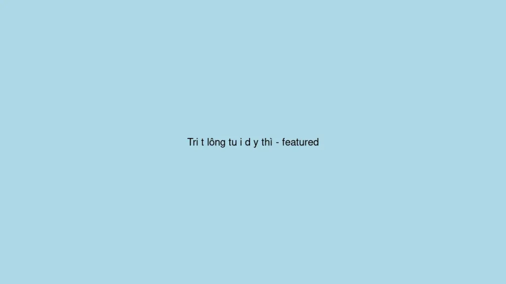 Triệt lông tuổi dậy thì